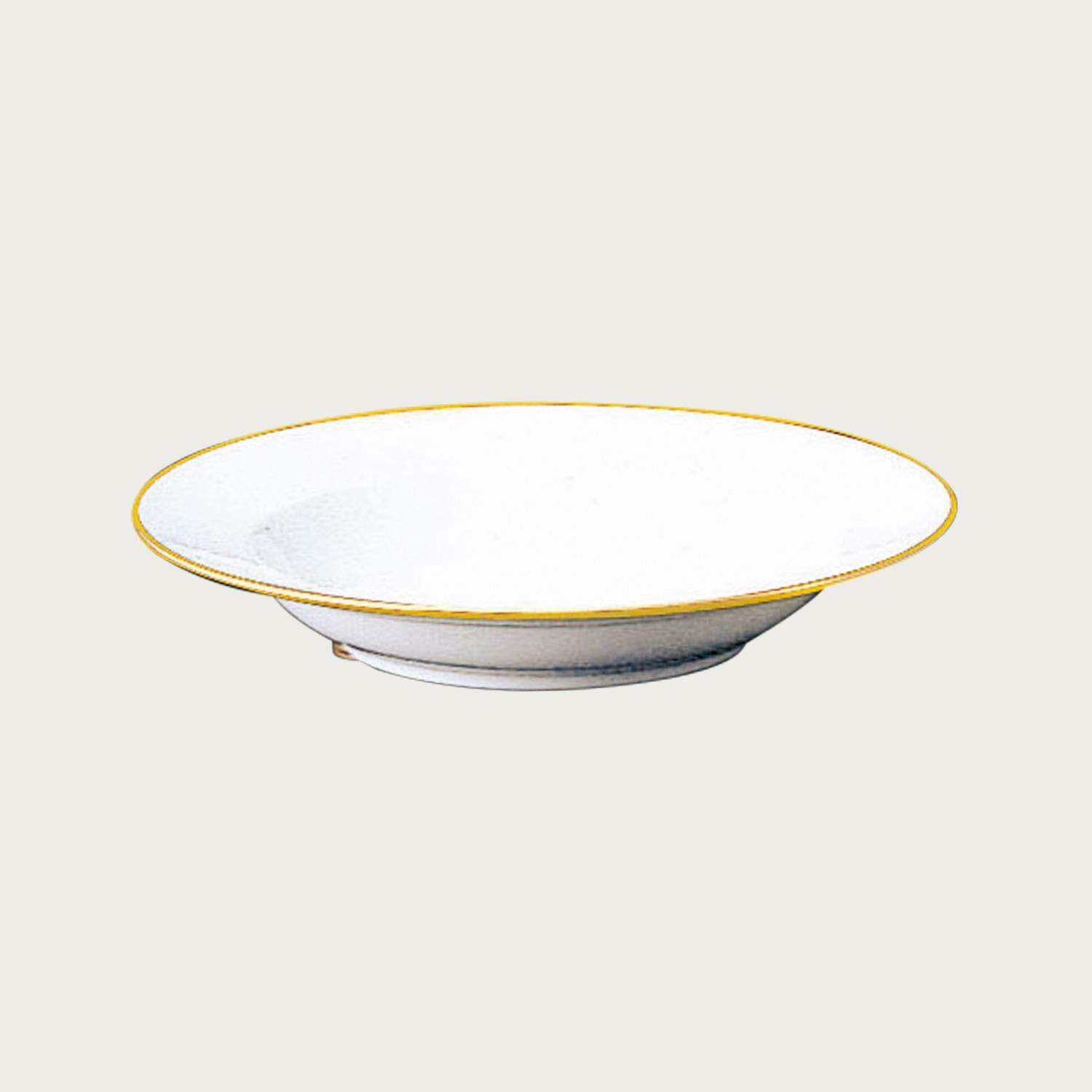 大倉陶園］ゴールドライン 22cmスープ皿 | ノリタケ食器公式オンライン 