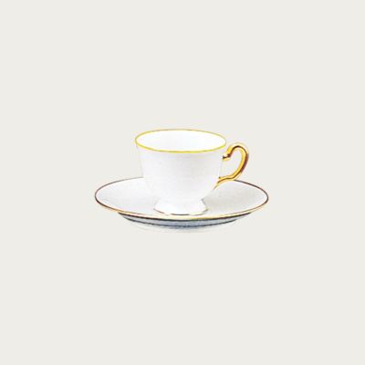 大倉陶園］ゴールドライン ティー・コーヒー碗皿 | ノリタケ食器公式