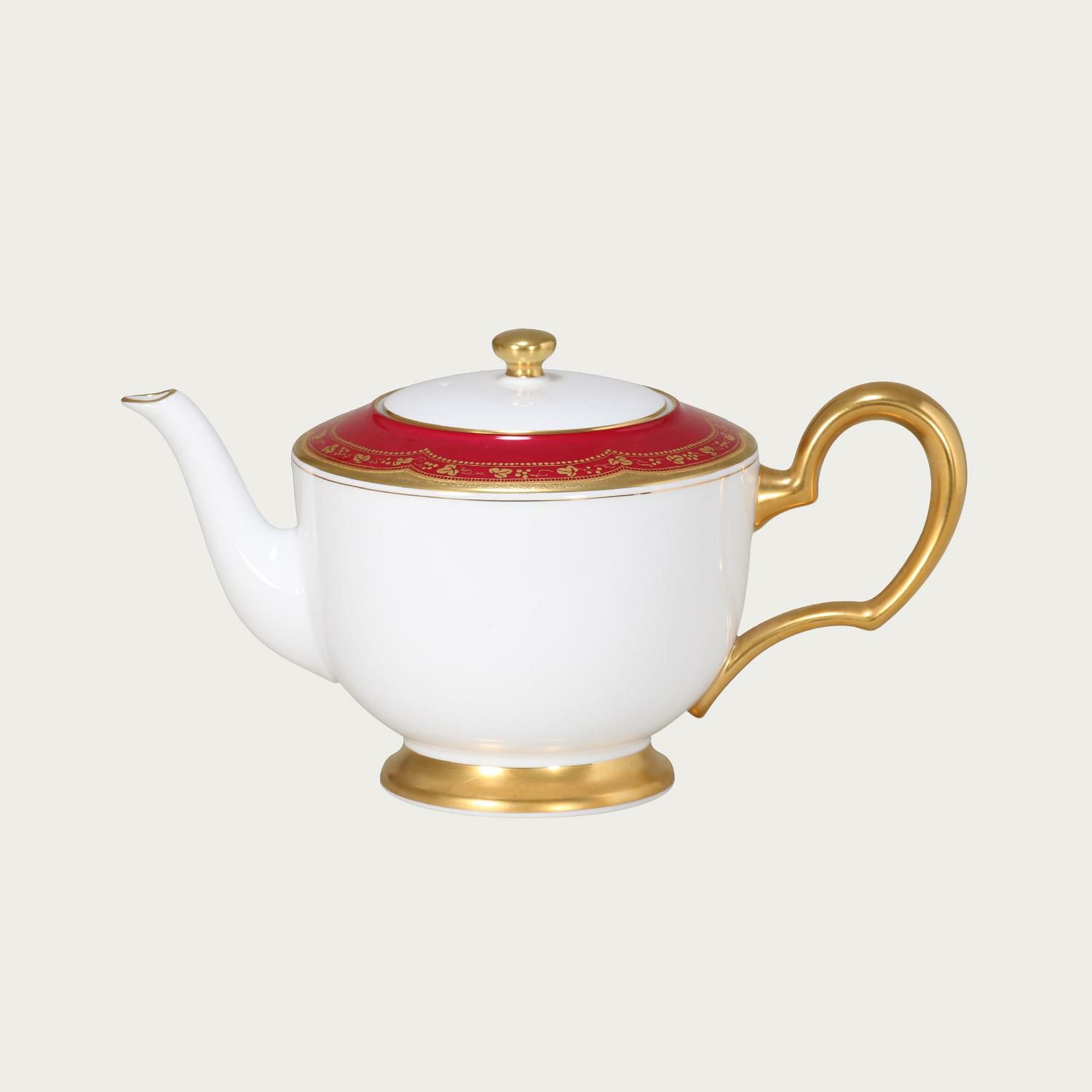 大倉陶園］アレキサンドリーヌ ティーポット(大) | ノリタケ食器公式 