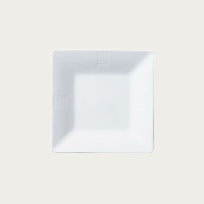 リズモホワイト 15cmスクエアプレート | ノリタケ食器公式オンライン