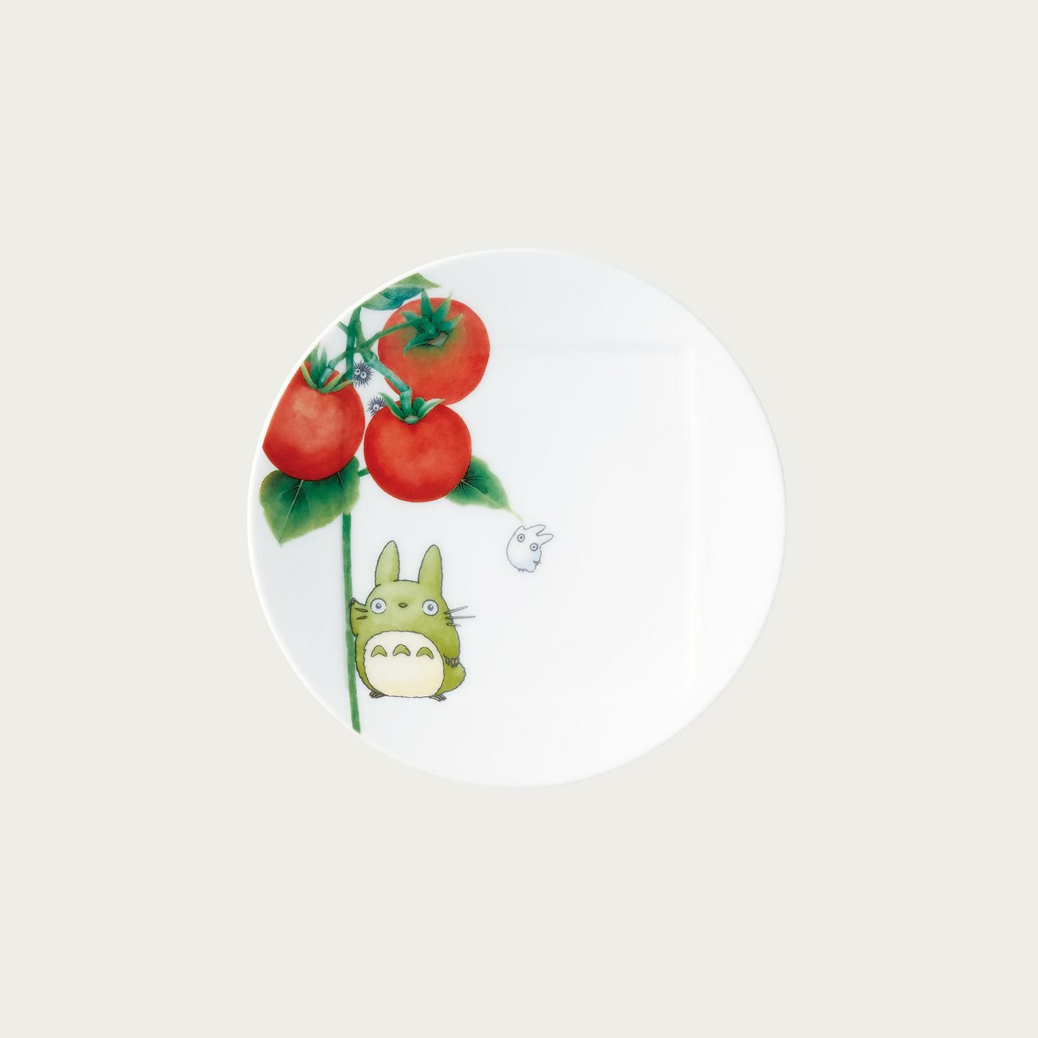 となりのトトロ 野菜シリーズ 15.5cmプレート(トマト) | ノリタケ食器 