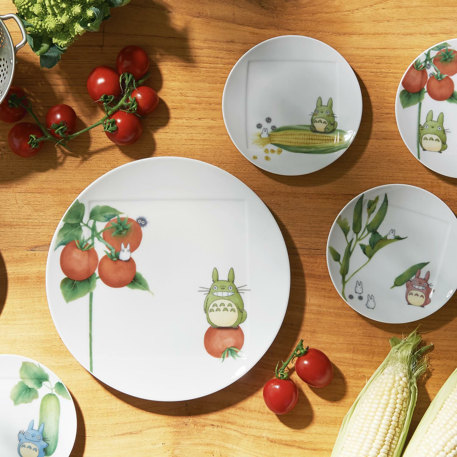 となりのトトロ 野菜シリーズ 15.5cmプレート(トウモロコシ