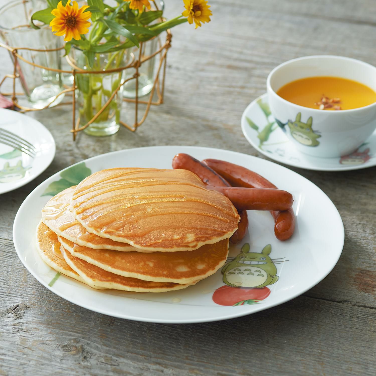 となりのトトロ 野菜シリーズ 15.5cmプレート(オクラ) | ノリタケ食器