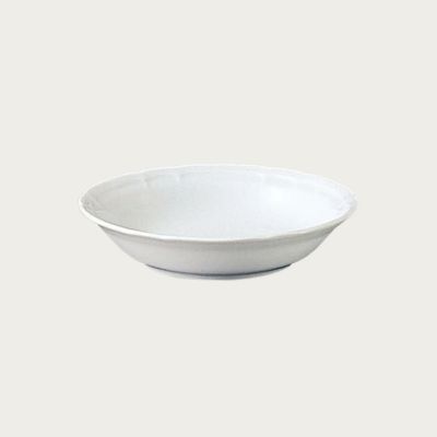 コティホワイト 19.5cmディーププレート | ノリタケ食器公式 コティホワイト 19.5cmディーププレート | ノリタケ食器公式