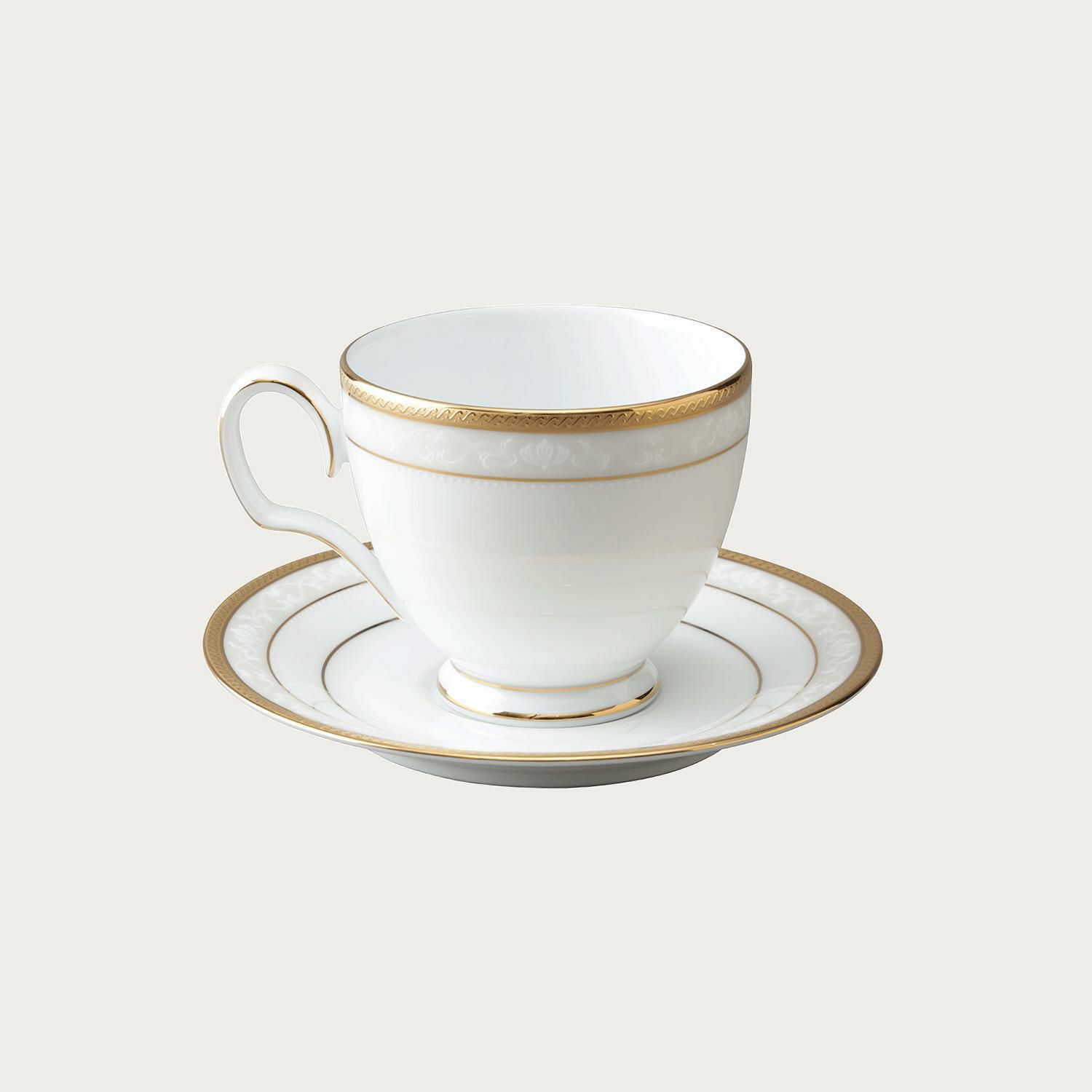 ハンプシャーゴールド カップ&ソーサー(5客) | ノリタケ食器公式