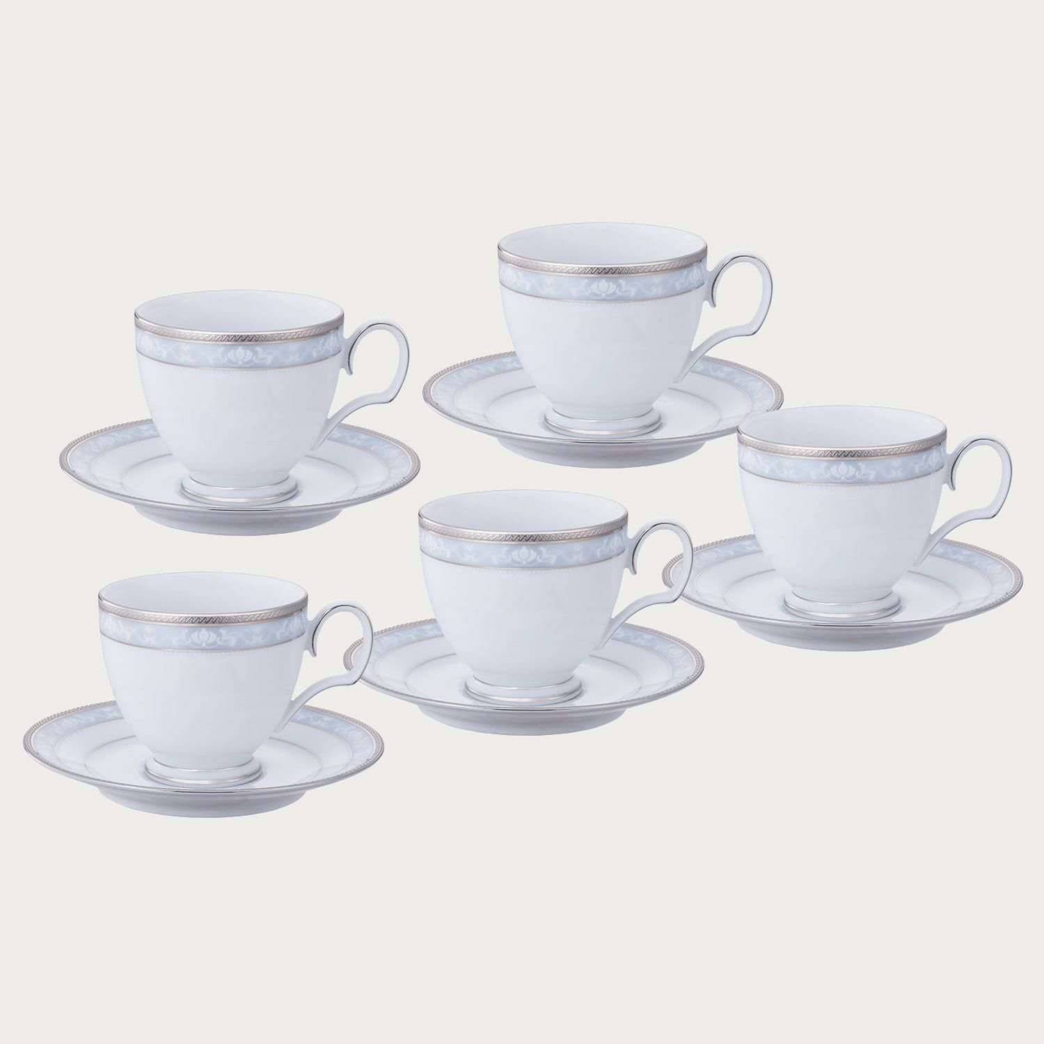 ハンプシャーゴールド カップ&ソーサー(5客) | ノリタケ食器公式 
