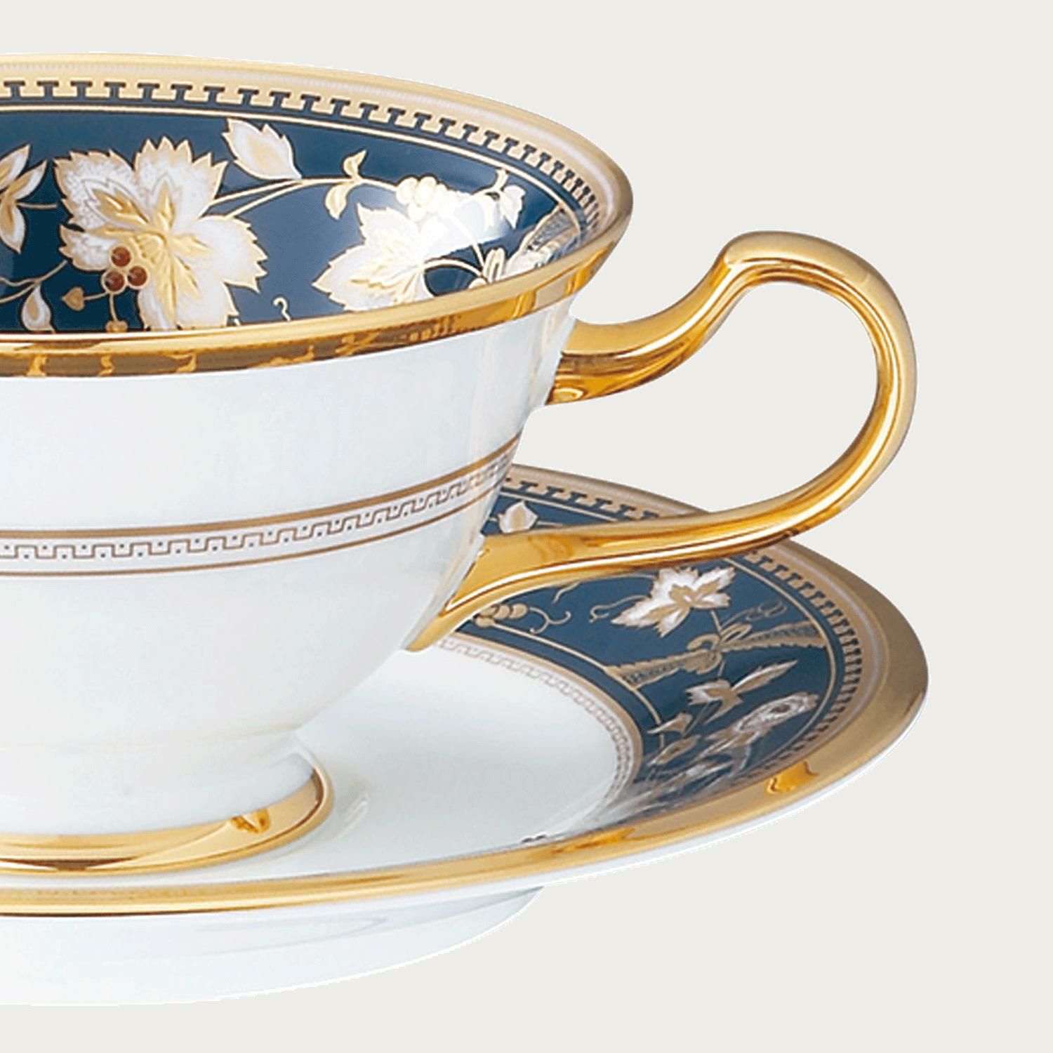 サブライム カップ&ソーサーペア(鉄紺・海老茶) | ノリタケ食器公式