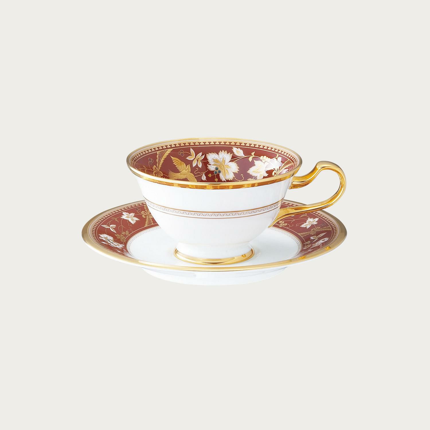 サブライム カップ&ソーサー(海老茶) | ノリタケ食器公式オンライン 