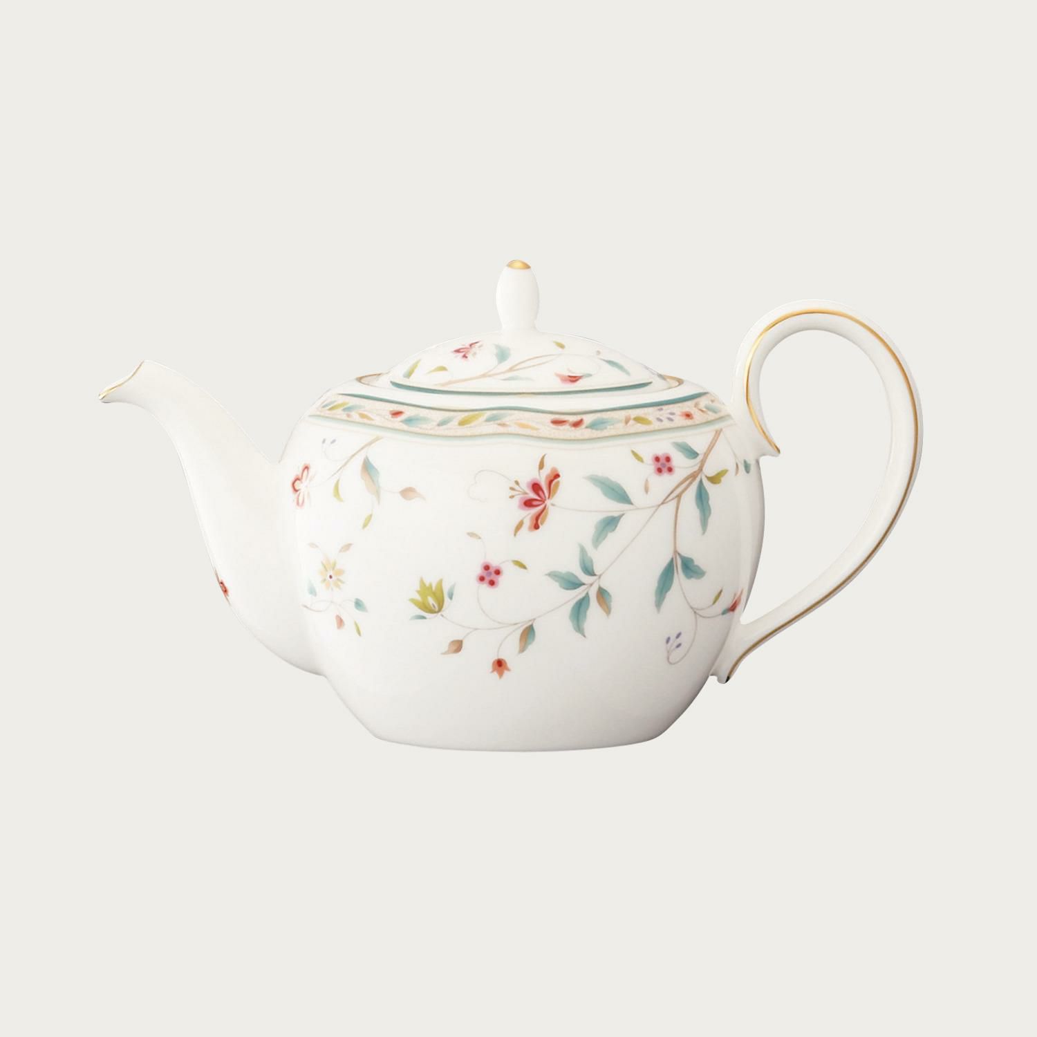花更紗 ティーポット(小) | ノリタケ食器公式オンラインショップ