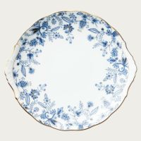 新品、ローゼンタール、ソリティアスノーフレイク、ペアデザート皿ブルー&ゴールド2 新品、ローゼンタール、ソリティアスノーフレイク、ペアデザート皿