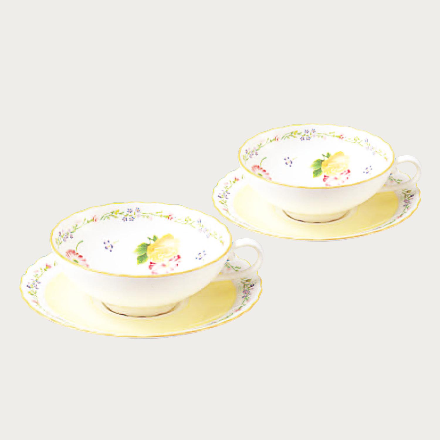 ジュヌフレール ティーカップ&ソーサーペア | ノリタケ食器公式 