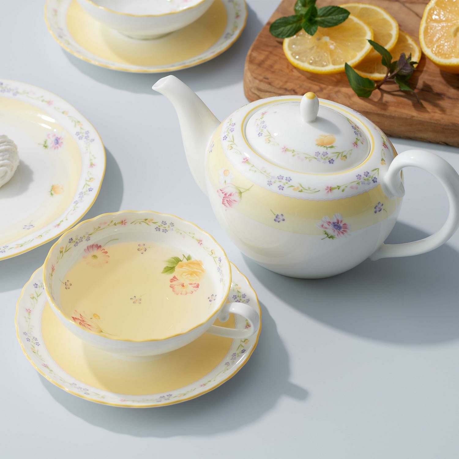 ジュヌフレール ティーポット | ノリタケ食器公式オンラインショップ