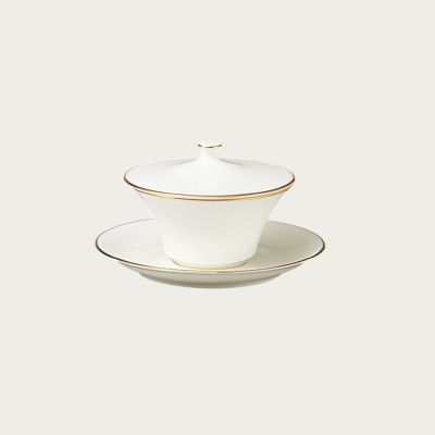 【美品】大倉陶園　ティーポット　ゴールドライン 直営店限定>ゴールドライン ティーポット（小）