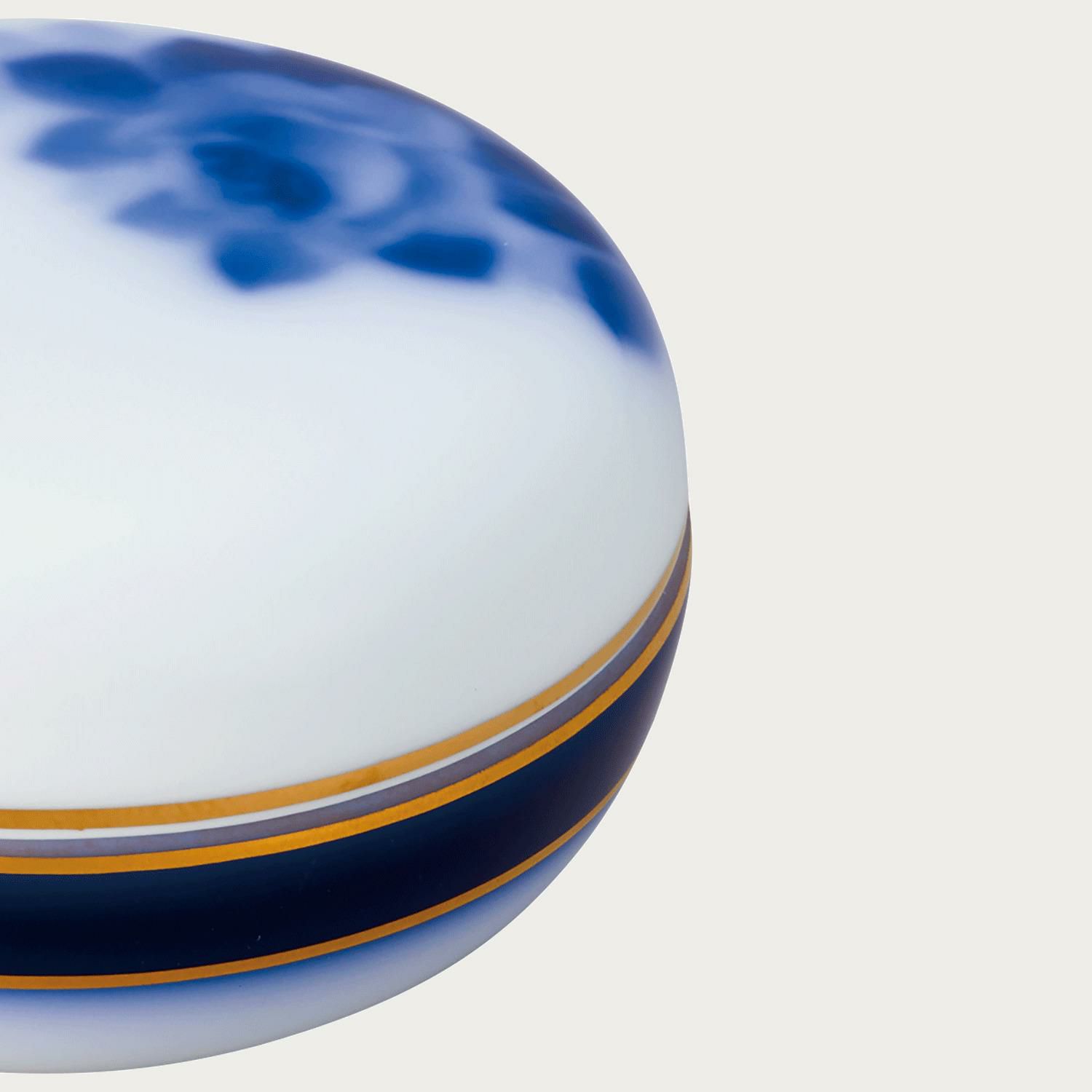 □特別価格□［大倉陶園］ブルーローズ(8011R) ボンボニエール(小