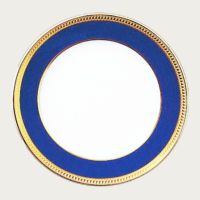 大倉陶園］瑠璃片葉金蝕 26cmミート皿 | ノリタケ食器公式