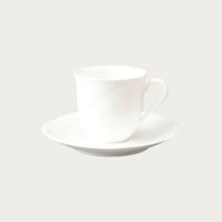 アンサンブルホワイト コーヒーカップ(カップのみ) | ノリタケ食器公式