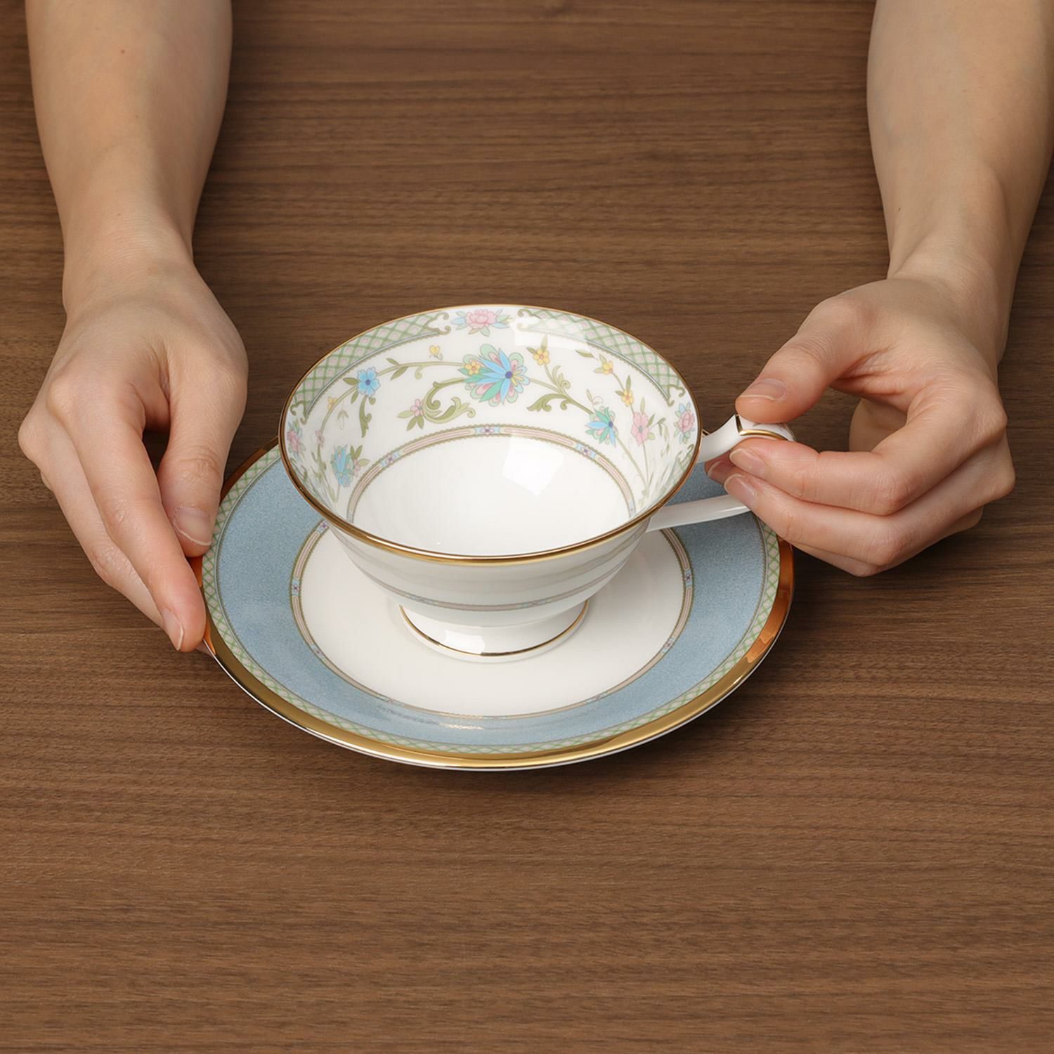 ヨシノ カップ&ソーサー(グレー) | ノリタケ食器公式オンラインショップ