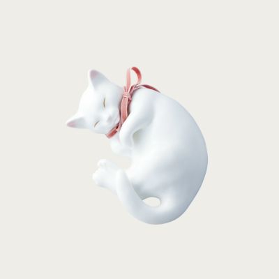 置物 猫 (うたたね) | ノリタケ食器公式オンラインショップ