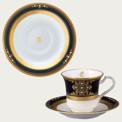 Noritake ノリタケ コーヒー カップ & ソーサー 200cc あやみなも 夜桜