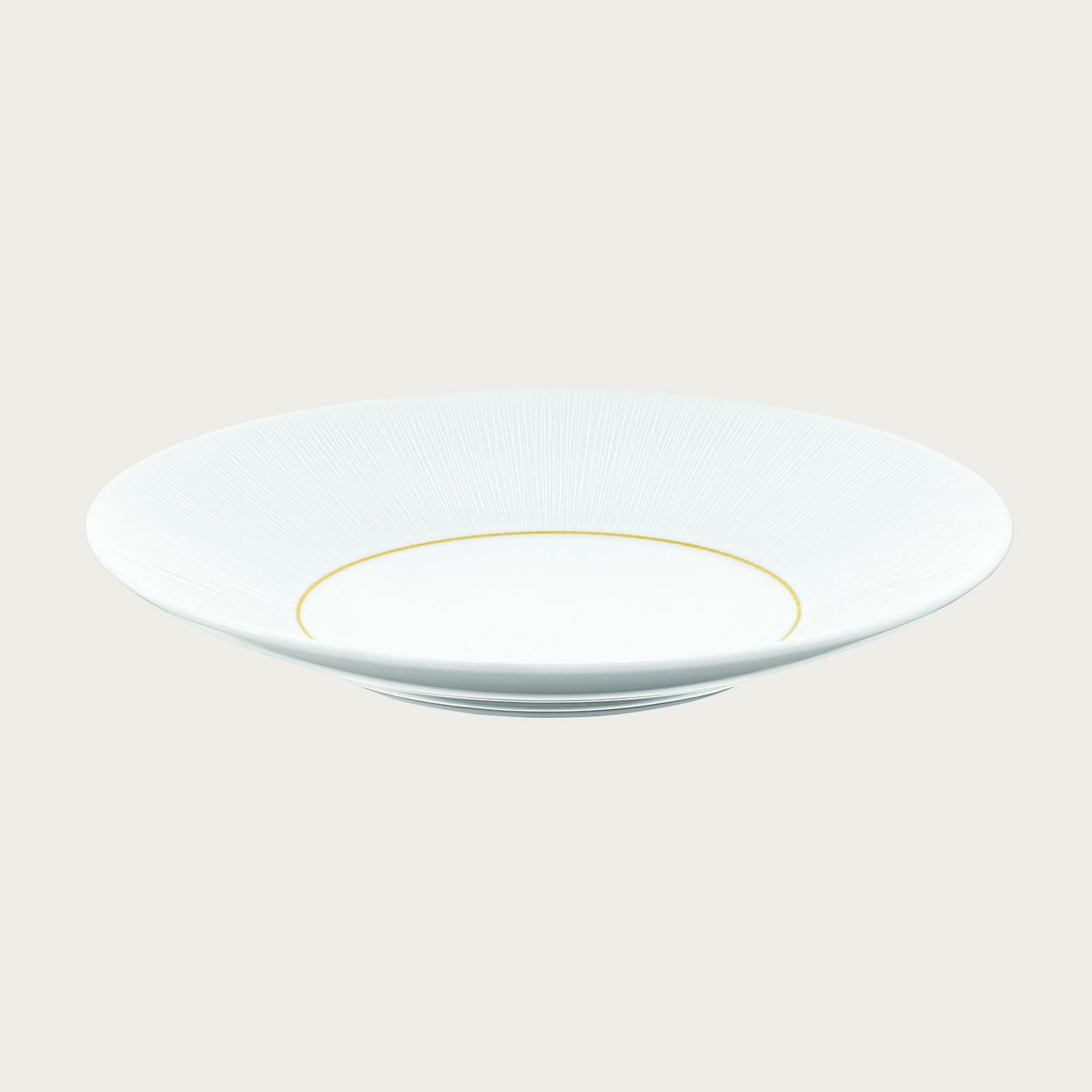 Noritake Deep Plate ネージュ(金線あり) 25cmディーププレート