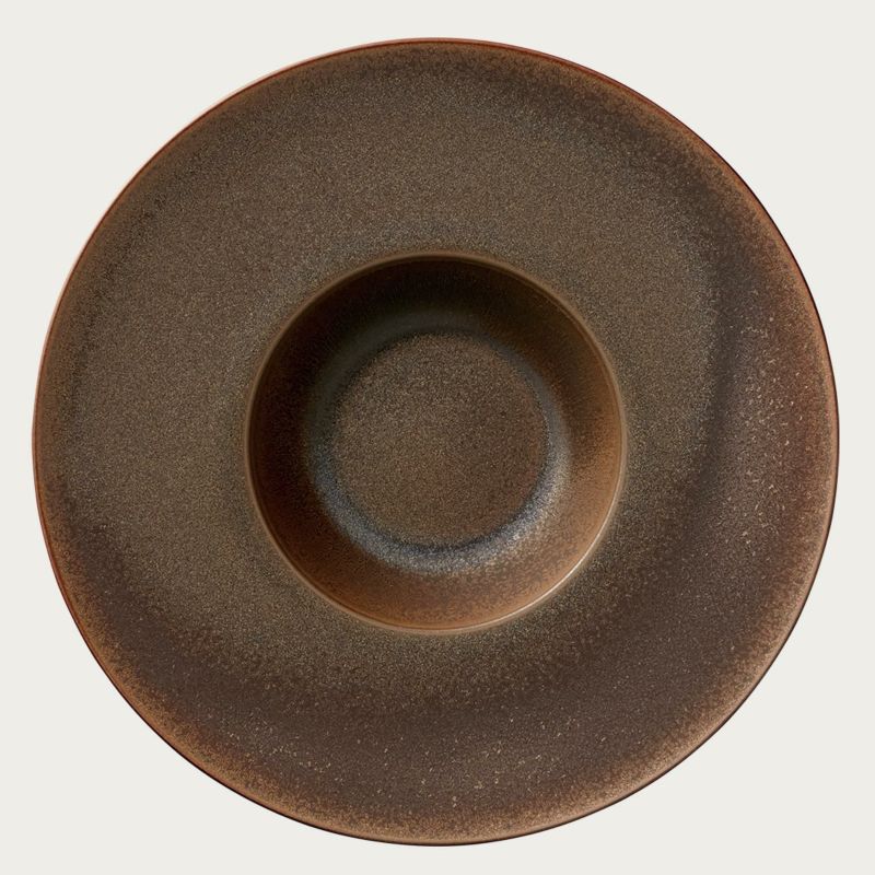ノリタケ オリッジ 28cm クーププレート 茶 5枚 セット　80M388② 000000031429-01-m.jpg?t=