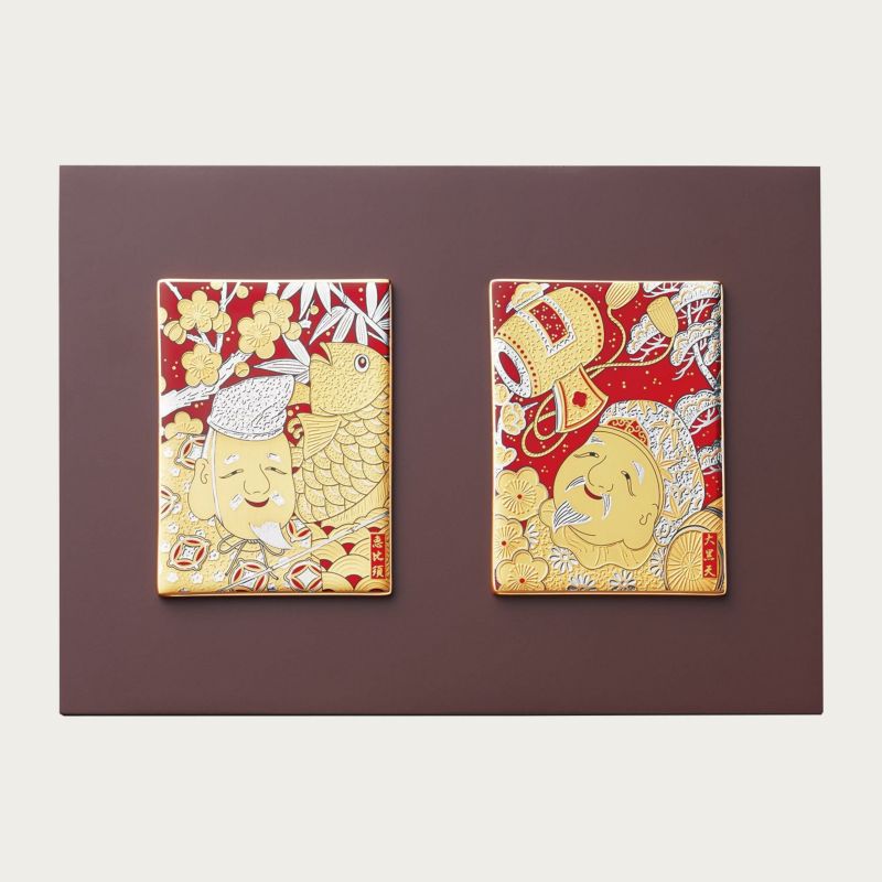 陶額 “商売繁盛” | ノリタケ食器公式オンラインショップ