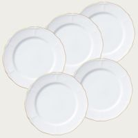 □特別価格□プリンセスブーケ ゴールド 27cmプレートセット(5枚