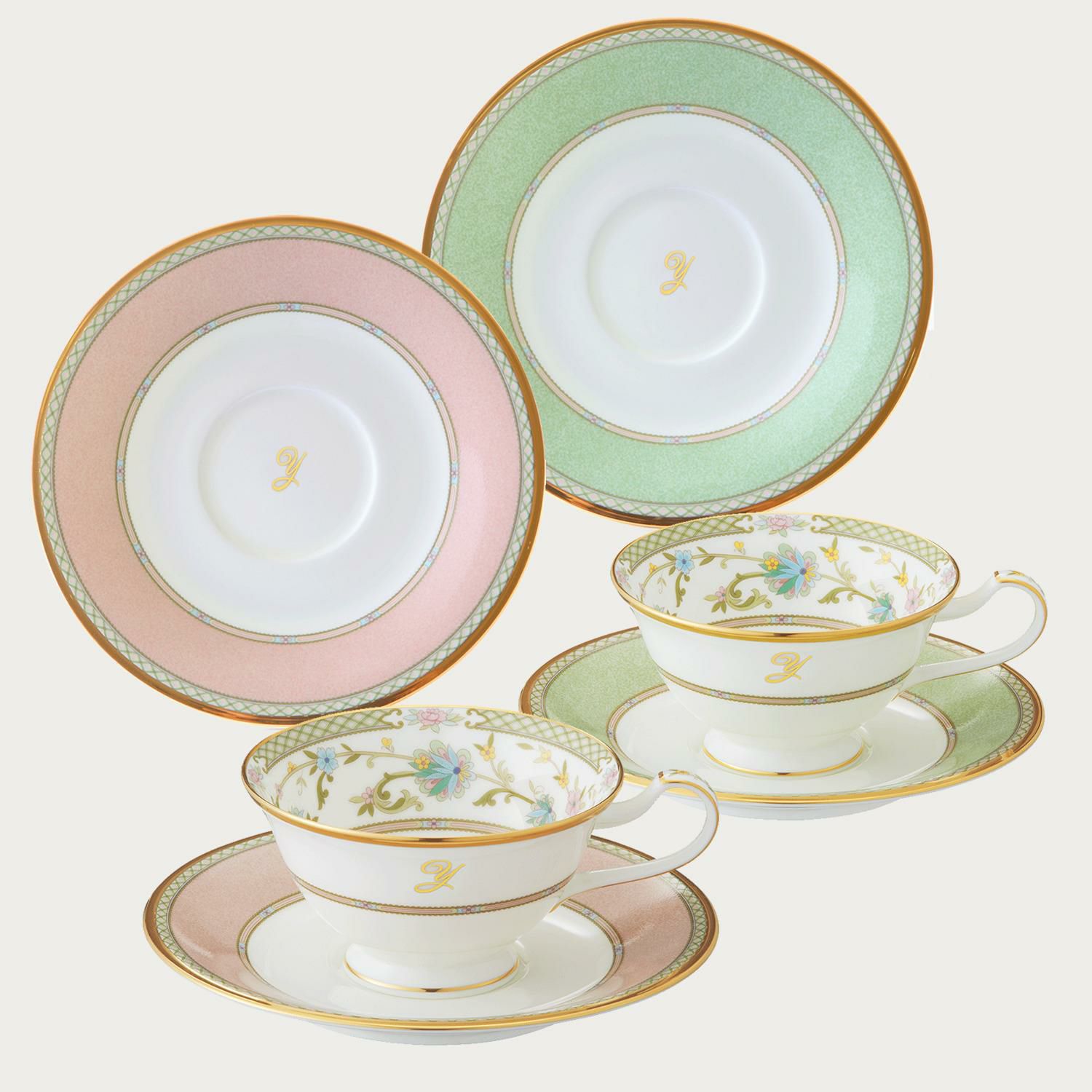 受注後 約1か月でお届け】ヨシノ カップ&ソーサーペア(色変り  