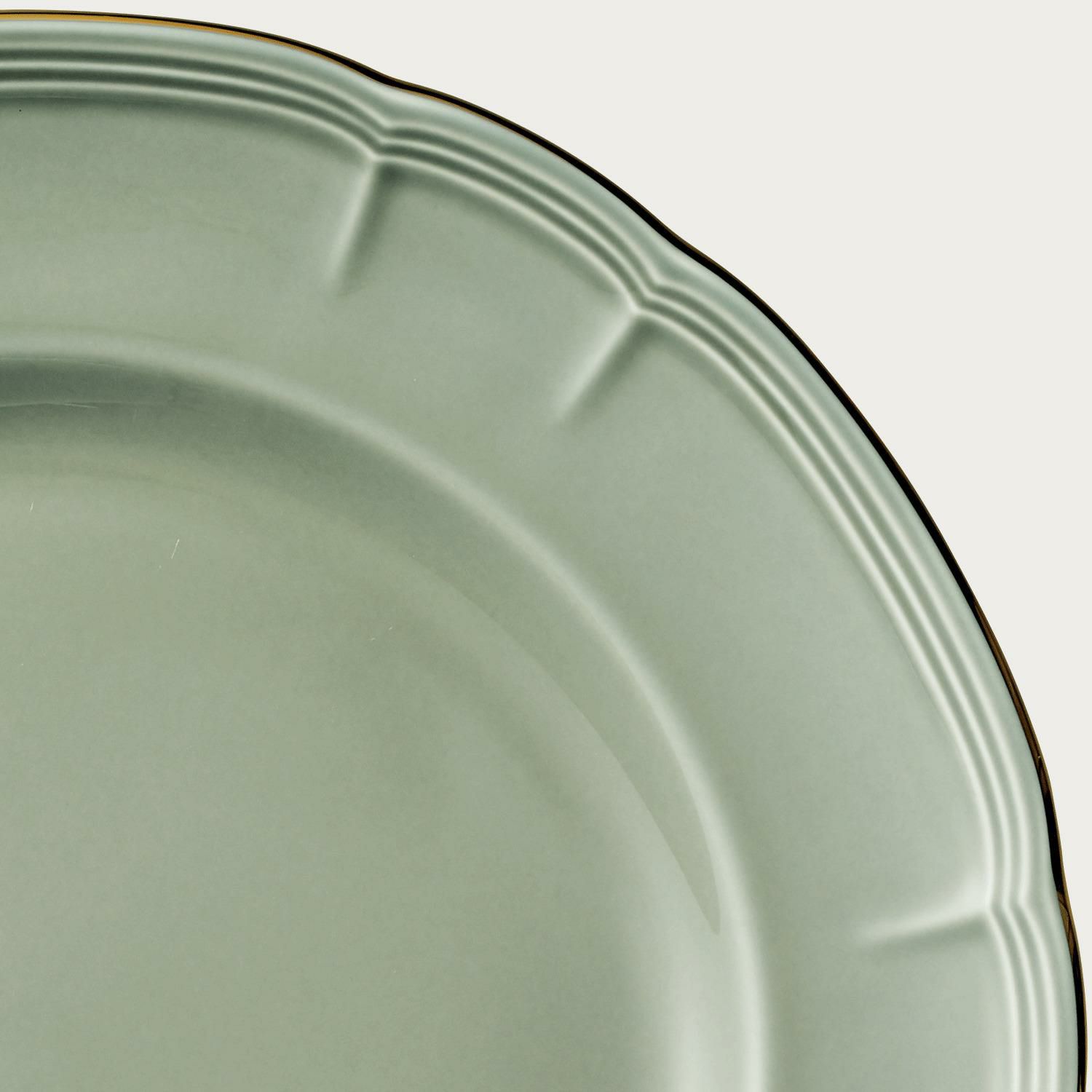 プロポーザル アッシュ ゴールドライン 27cmプレート | ノリタケ食器