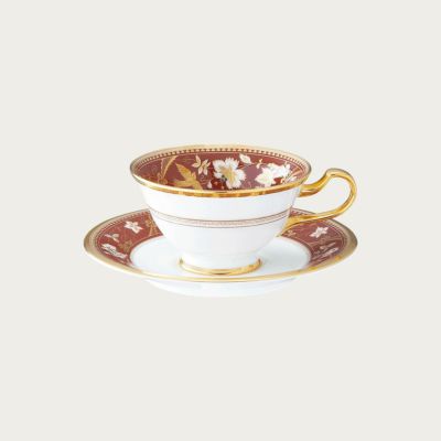 サブライム カップ&ソーサー(海老茶) | ノリタケ食器公式オンライン 