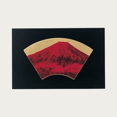 富士山 27cm額皿 赤富士 （皿立て付） | ノリタケ食器公式オンライン