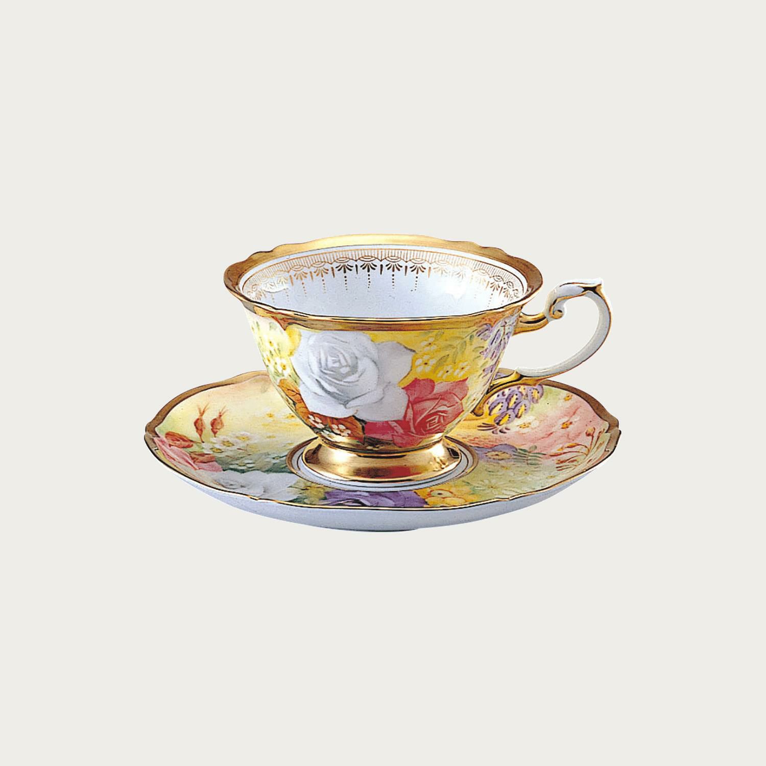 大倉陶園］花園 ティー碗皿 | ノリタケ食器公式オンラインショップ 