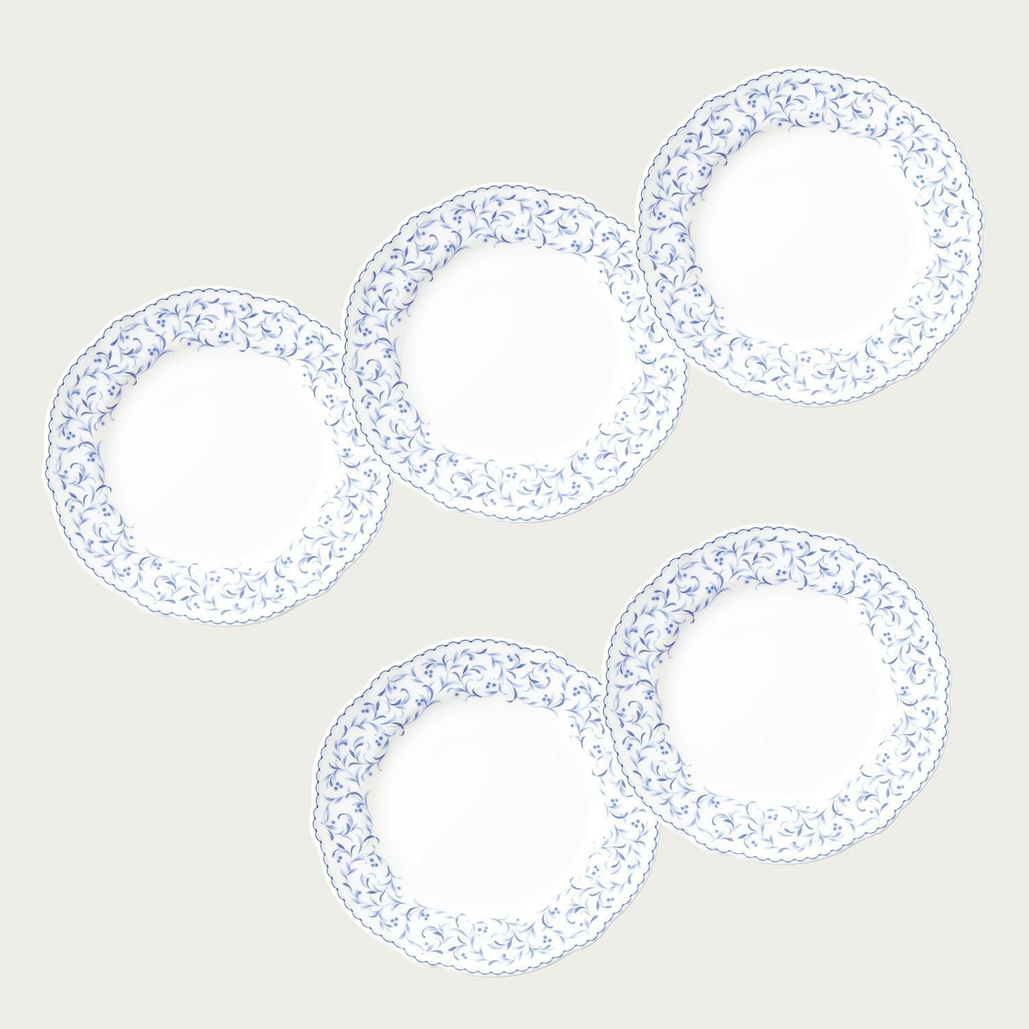 □特別価格□ベージュ唐草柄 21cm プレートセット(5枚) | ノリタケ食器