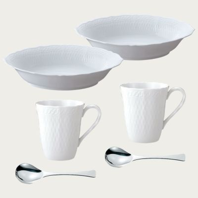 ノリタケ食器セット （Noritake 食器セット 4枚 日本製 取り組ん）