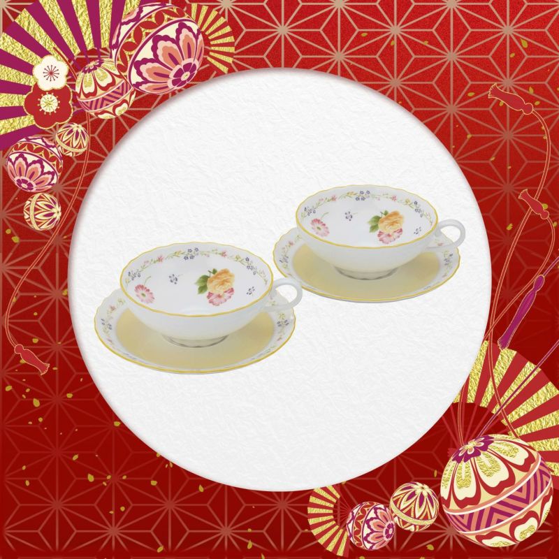 18】2026ノリタケ福袋 ジュヌフレール ティータイムセット 2人用