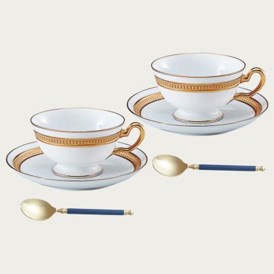 Noritake グランブロシェ カップ＆ソーサー ペア N10041 Noritake