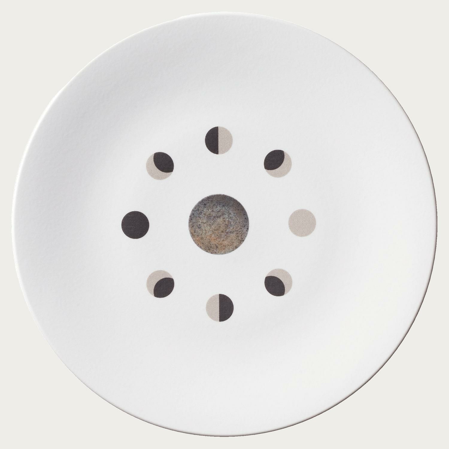 HOSHIKAGE 28cmクーププレート(マット白)(専用ギフトボックス入り